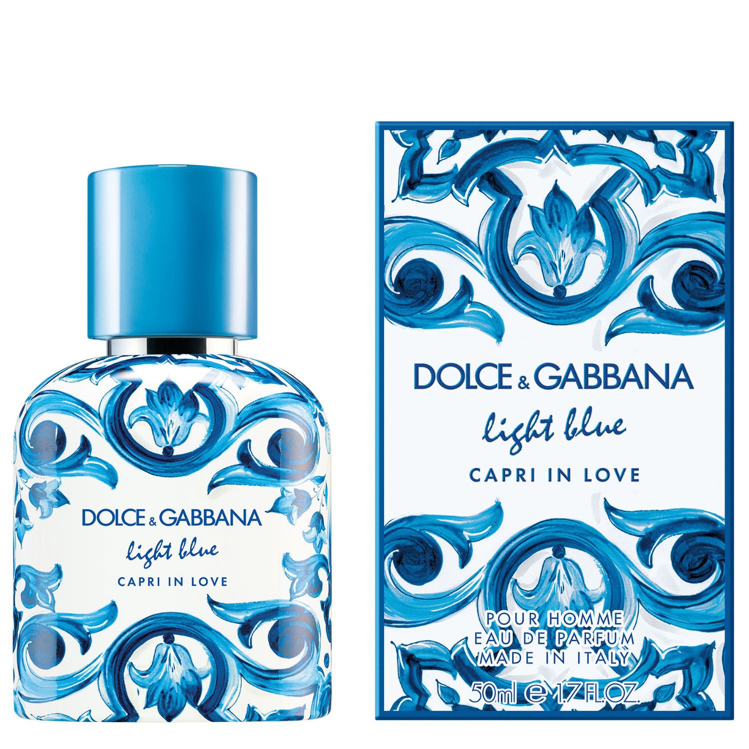 Light Blue Capri In Love Pour Homme Eau de Parfum 50ml | Airport