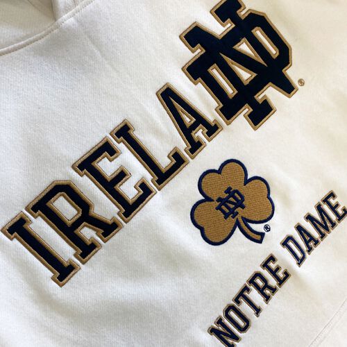 Notre Dame Notre Dame Shamrock Hoodie S