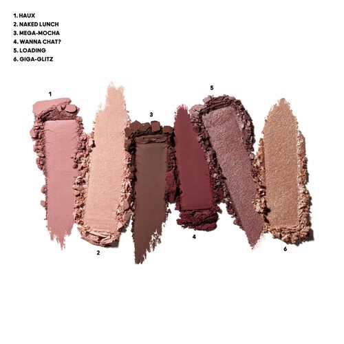 MAC Connect In Colour Eye Shadow Palette Embedded in Burgundy