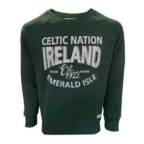 Irish Memories Green Celtic Nation Sweatshirt XL