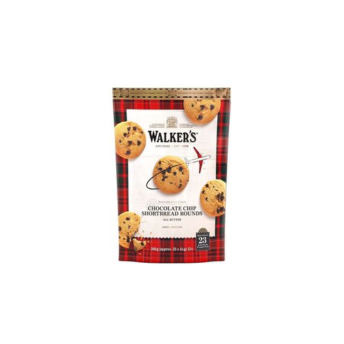 Walker's Shortbread Chocolate Chip Shortbread Share Bag 250g