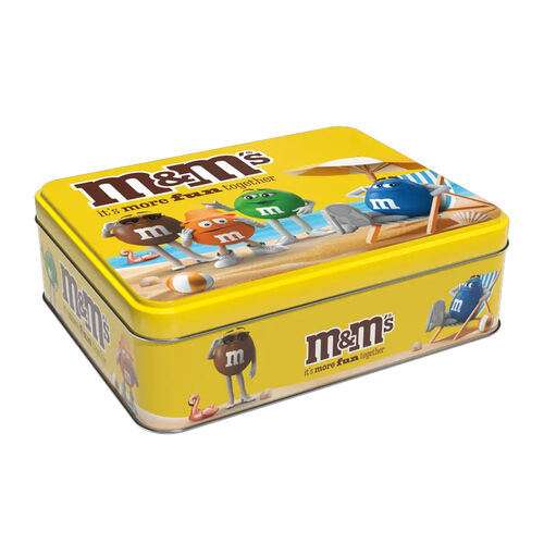 M&Ms Peanut Candy Tin 330g