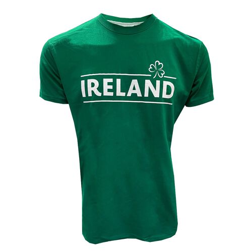 Irish Memories Ireland Blessing Shamrock T-Shirt L