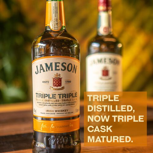 Jameson Triple Triple Irish Whiskey 1L