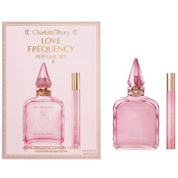 Charlotte Tilbury Love Frequency Perfume Set 100ml & 10ml Travel Spray