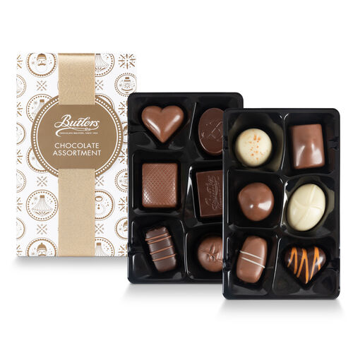 Butlers Butlers White and Gold Christmas ARI Ballotin 160g