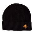 Traditional Craft Adults Black Knitted Hat