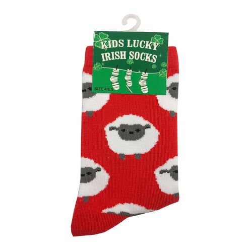 Traditional Craft Kids Red Sheep Kids Socks 0-3 Kids