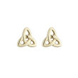 Solvar Gold Trinity Knot Stud