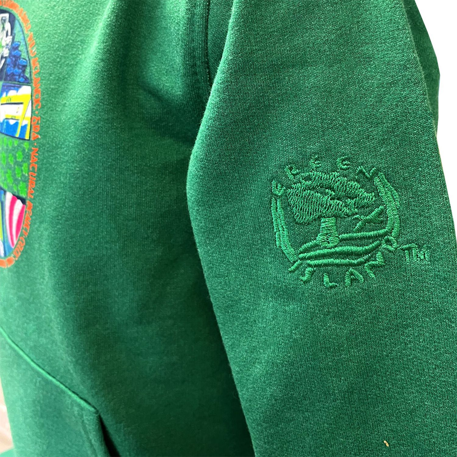 Yellow Hoodie with Multi colour EIRE Design 9 10 Years Airport Duty Free Shopping