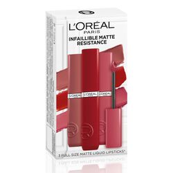 L'Oreal Paris Infaillible Matte Resistance Trio
