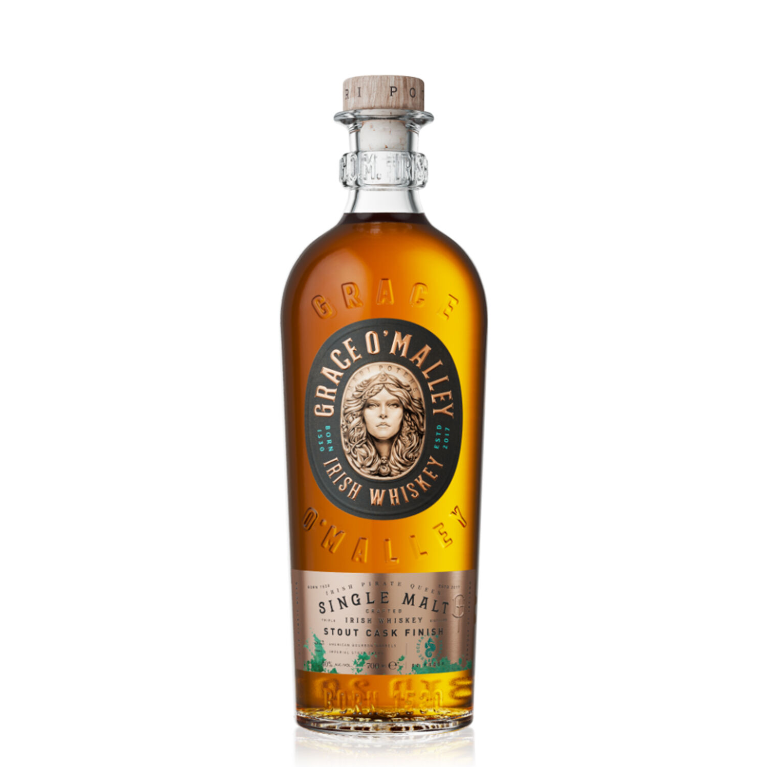 Grace O'Malley Single Malt Stout Cask 70cl | Airport Duty Free