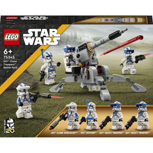 Lego Star Wars 501st Clone Troopers Battle Pack Set