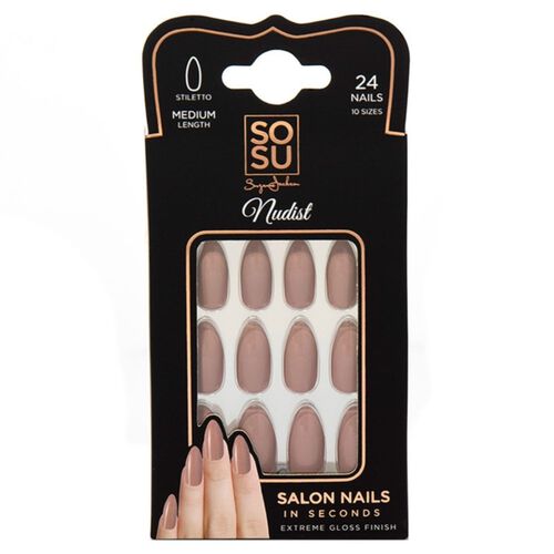 SOSU Cosmetics Nudist Almond Nails