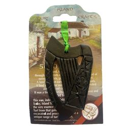 Island Turf Craft Turf Irish Harp Decoration