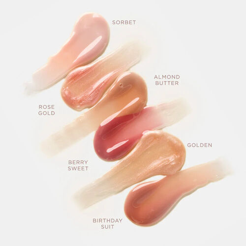 SOSU Cosmetics Lip Glaze Satin Almond Butter