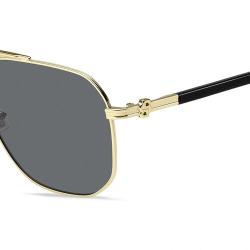 Boss BOSS 1743/S Gold Black Square Sunglasses