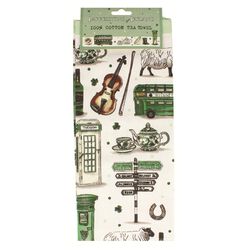 Irish Memories Impressions of Ireland Tea Towel