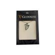 Guinness Rhodium Harp Pendant