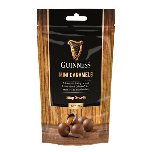 Guinness Miniature Chocolate Caramels  Silky Smooth 102g