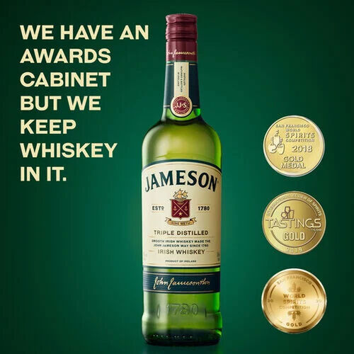 Jameson Original Irish Whiskey 1L