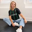 Guinness Striped Jersey Style T-Shirt S