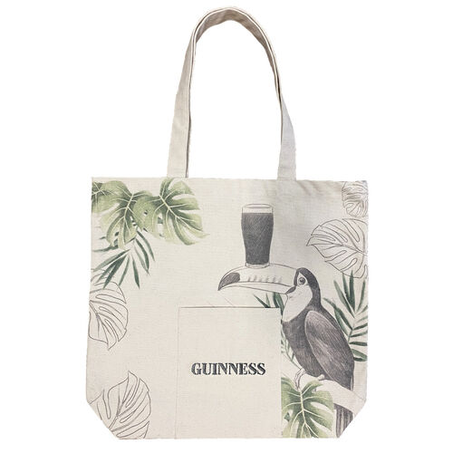 Guinness Cream Toucan Tote Bag One Size