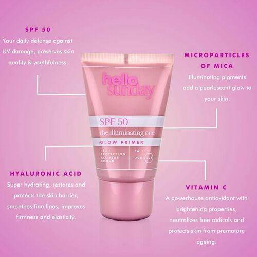 Hello Sunday The Illuminating One SPF50 Primer 50ml