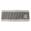 Patrick Francis Patrick Francis Grey Cream Knit Headband One Size