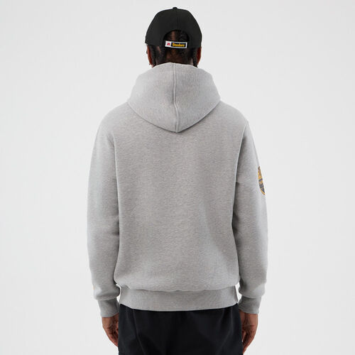 New Era Cap Pittsburgh Steelers NFL International Series Games Grey Pullover Hoodie XS