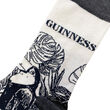 Guinness Cream & Grey Sock One Size