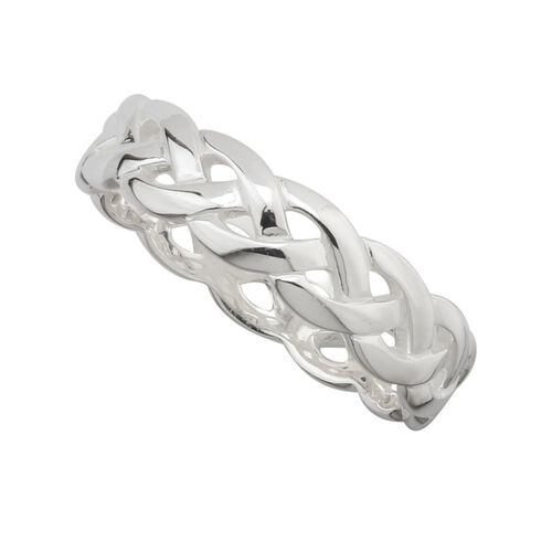 Solvar Sterling Silver Celtic Knot Ring Size 5