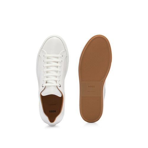 Boss Mens Sneaker Open White Mirage