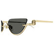 Gucci GG1603S-001 Rectangular Sunglasses