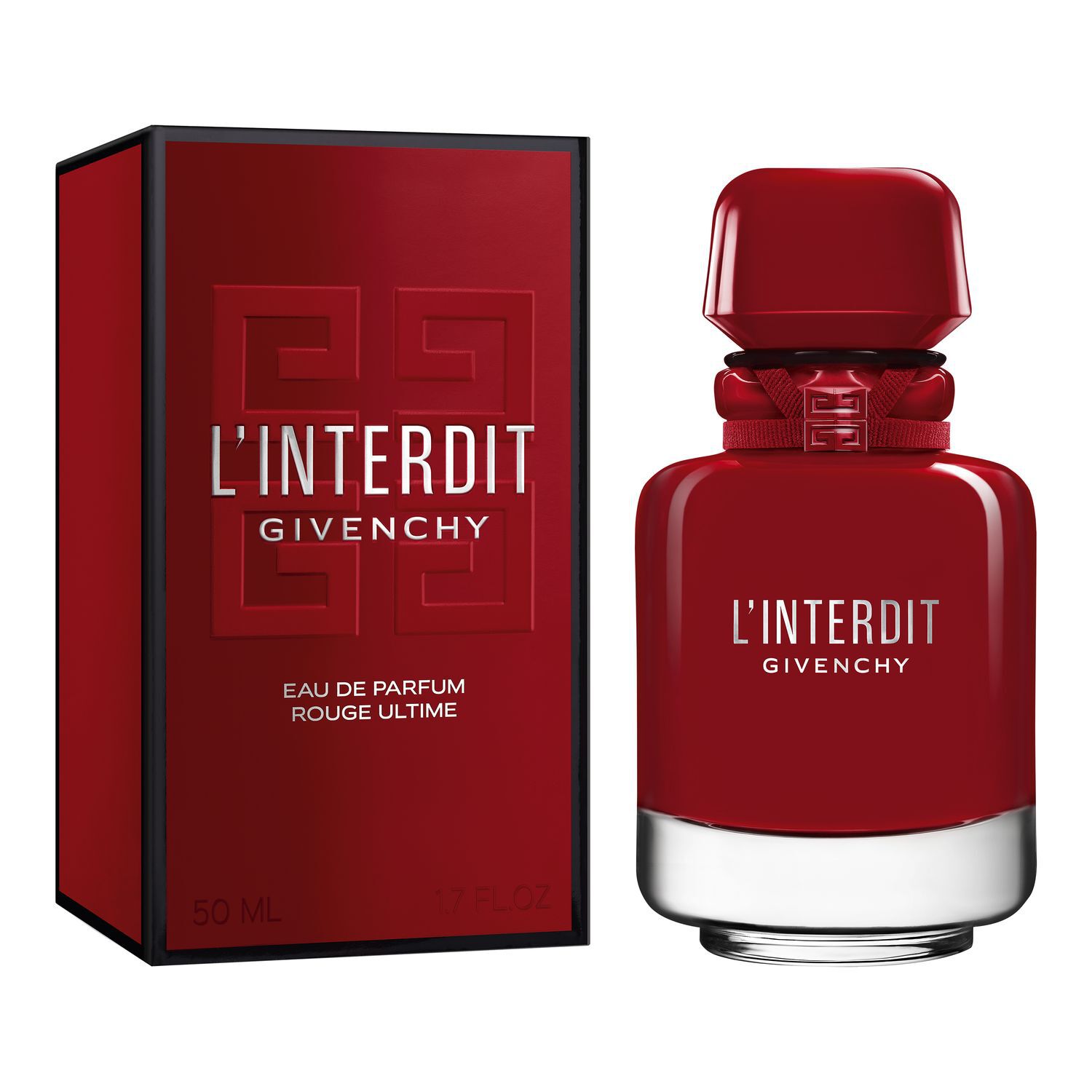 【中古】Givenchy L'Interdit Rouge Ultime50ml L'Interdit Eau de Parfum Rouge Ultime 50ml | Airport Duty Free