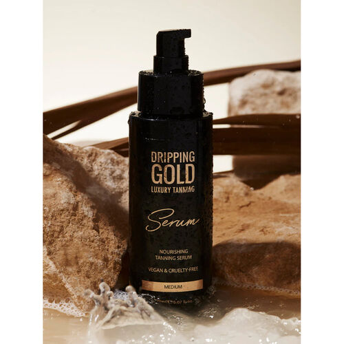SOSU Cosmetics Dripping Gold Luxury Tanning Serum Medium 150ml
