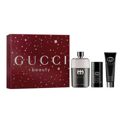 Gucci Guilty Pour Homme Eau de Toilette Trio Gift Set 90ml