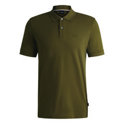 Boss Pallas logo-detail polo shirt in cotton piqué
