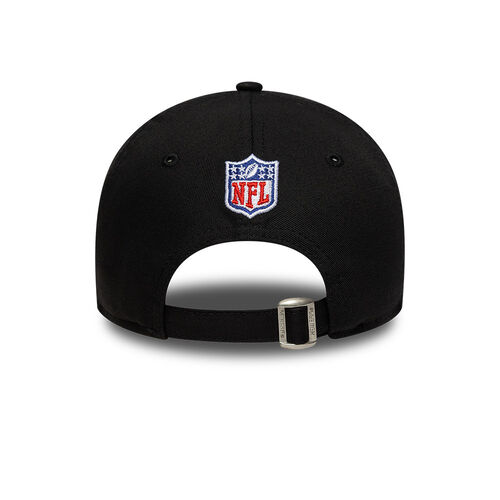 New Era Cap Shield Logo NFL Dublin Game 2025 Black 9TWENTY Adjustable Cap