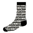 Guinness Word Bamboo Socks One Size