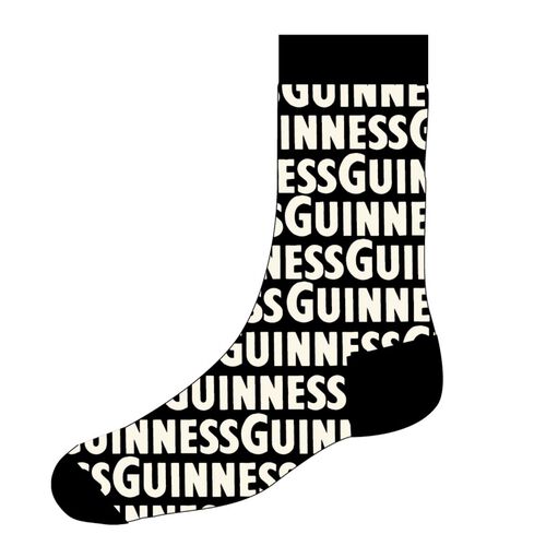 Guinness Word Bamboo Socks One Size