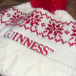Guinness Red & Cream Knit Hat One Size