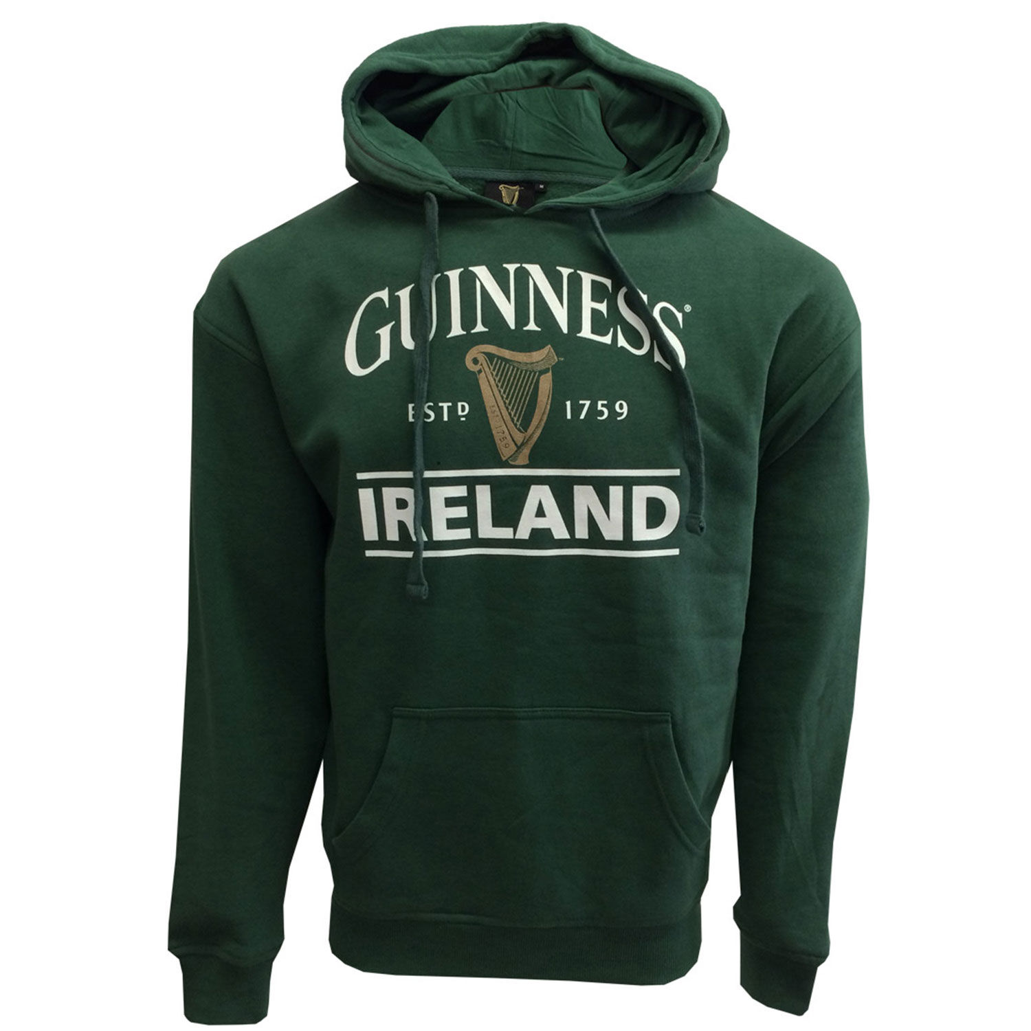 Guinness Bottle Green Unisex Hoodie With Logo