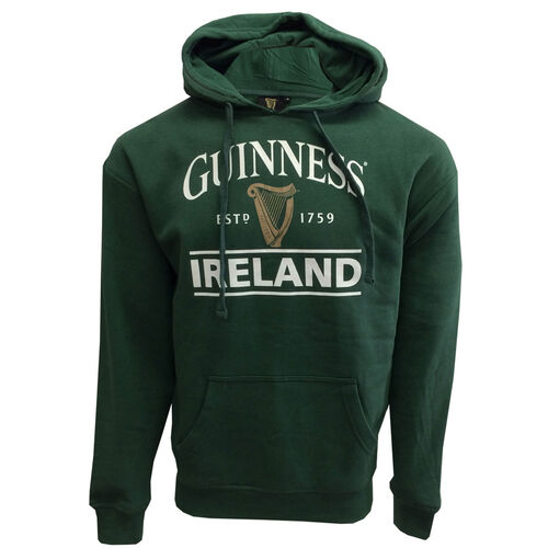 Guinness Guinness Bottle Green Unisex Hoodie With Logo