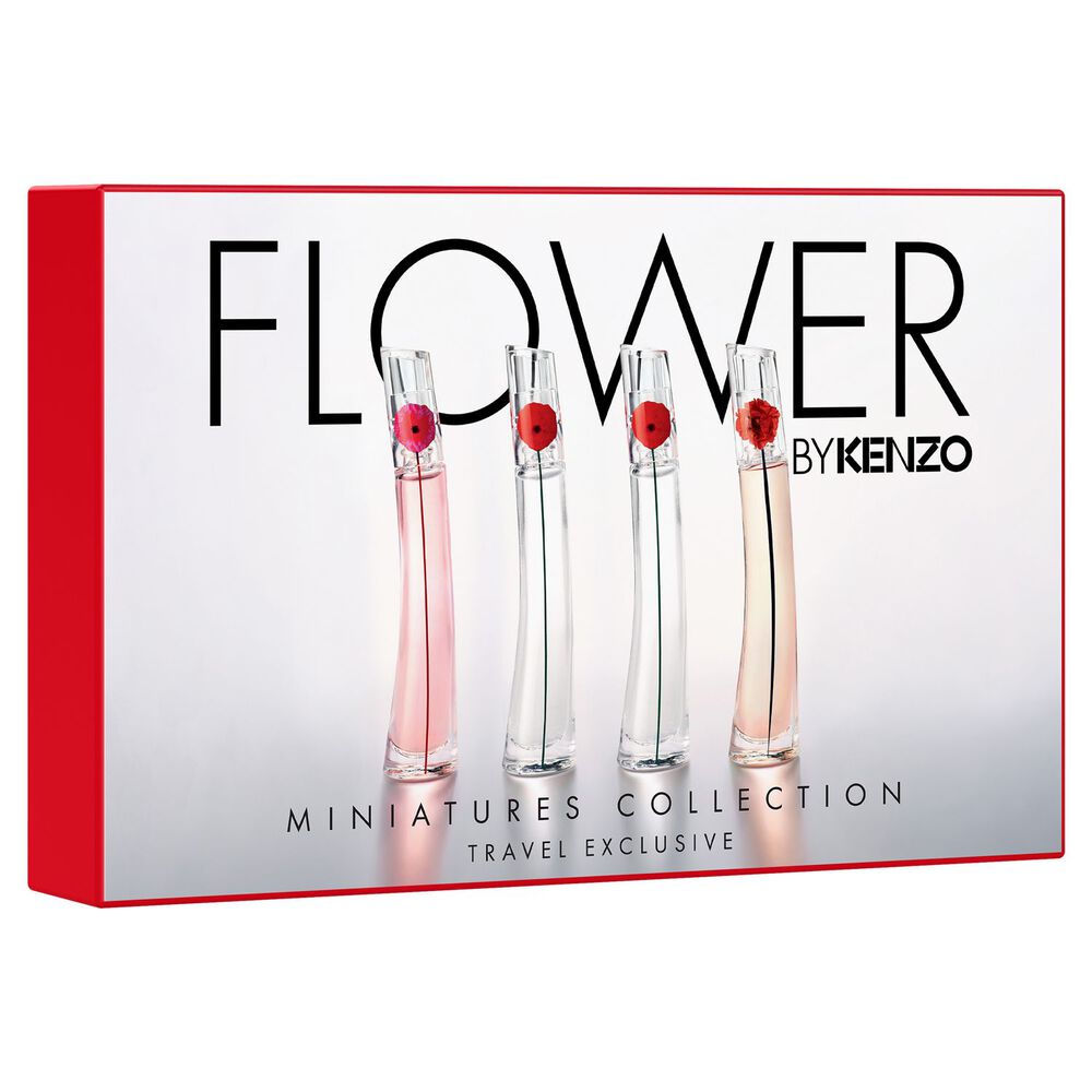 Flower By Kenzo Eau De Parfum Mini x4 16ml Airport Duty Free