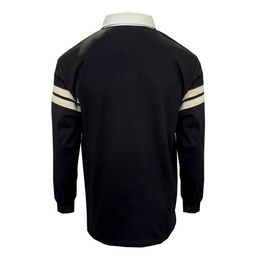 Guinness Striped Long-Sleeve Rugby Shirt S