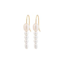 Pilgrim Serafina Pearl Earrings Gold