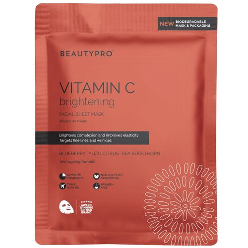 BeautyPro Vitamin C Brightening Sheet Mask