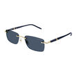 Montblanc MB0344S-003 Rectangular Sunglasses