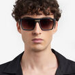 Carrera CARRERA Victory 03/S Black Rectangular Sunglasses